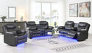 U101 - Power Reclining Chair With LED Light - Gray - alternate view 3