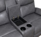 U185 - Motion Loveseat - Gray - alternate view 4