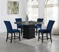 D136 - Faux Marble Counter Table - Gray - alternate view 4