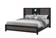 Lisbon - 5 Piece King Bookcase Bedroom Set - Gray / Black - alternate view 3
