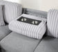 U390 - Sofa Chaise Sectional - Gray - alternate view 4
