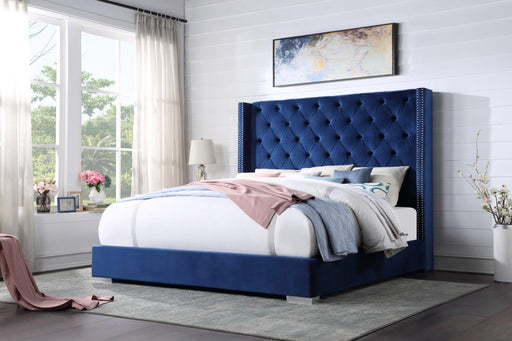 B580 - Velvet Bed