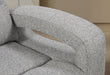 U6611 - Power Recliner With LED - Dark Gray - alternate view 3