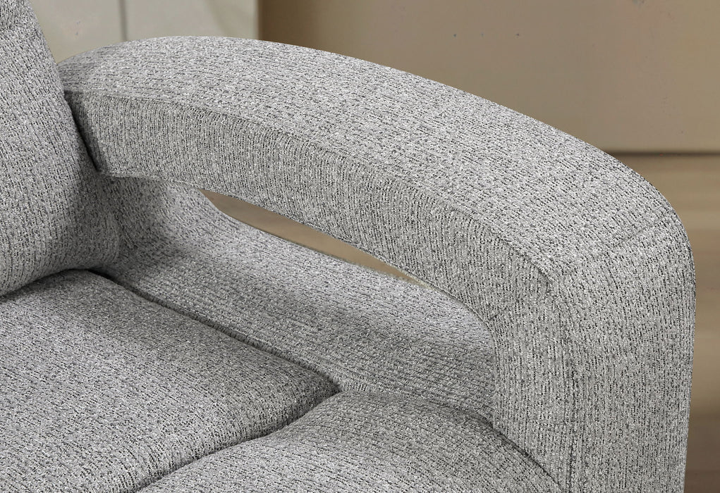 U6611 - Power Reclining Sofa With LED - Dark Gray - alternate view 4
