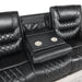U140 - Motion Sofa With Drop Down - Black - alternate view 4
