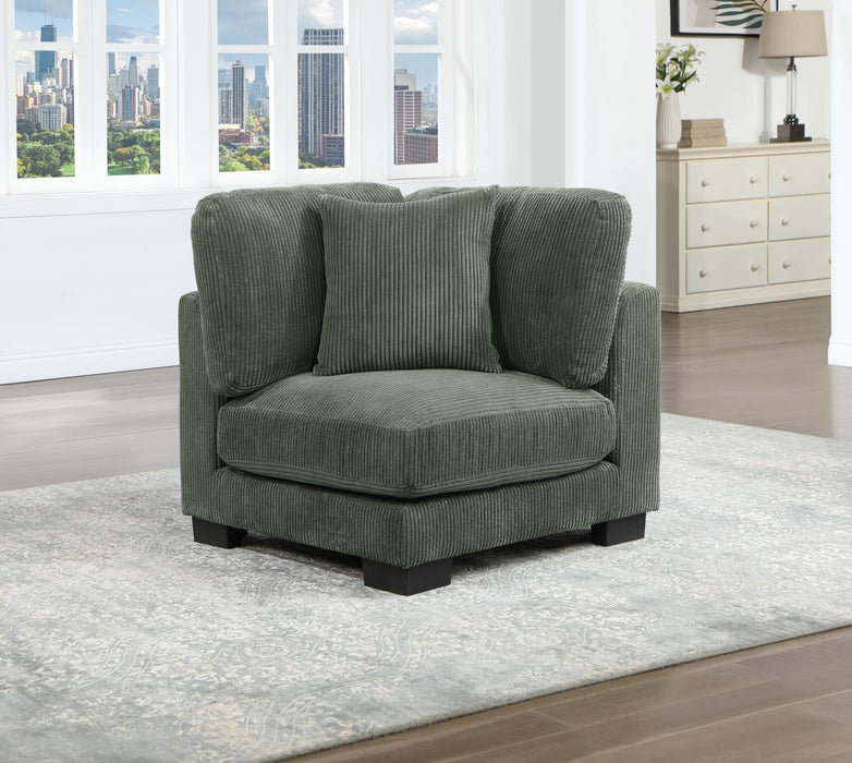 U256 - 6 Piece Sectional - Green - alternate view 4
