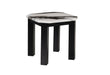 T06 - Coffee Table With End Table - Black / White - alternate view 4