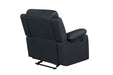 U6026 - Glider Recliner With LED - Black - alternate view 4