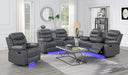 U156 - Motion LED Chair - Gray - alternate view 2