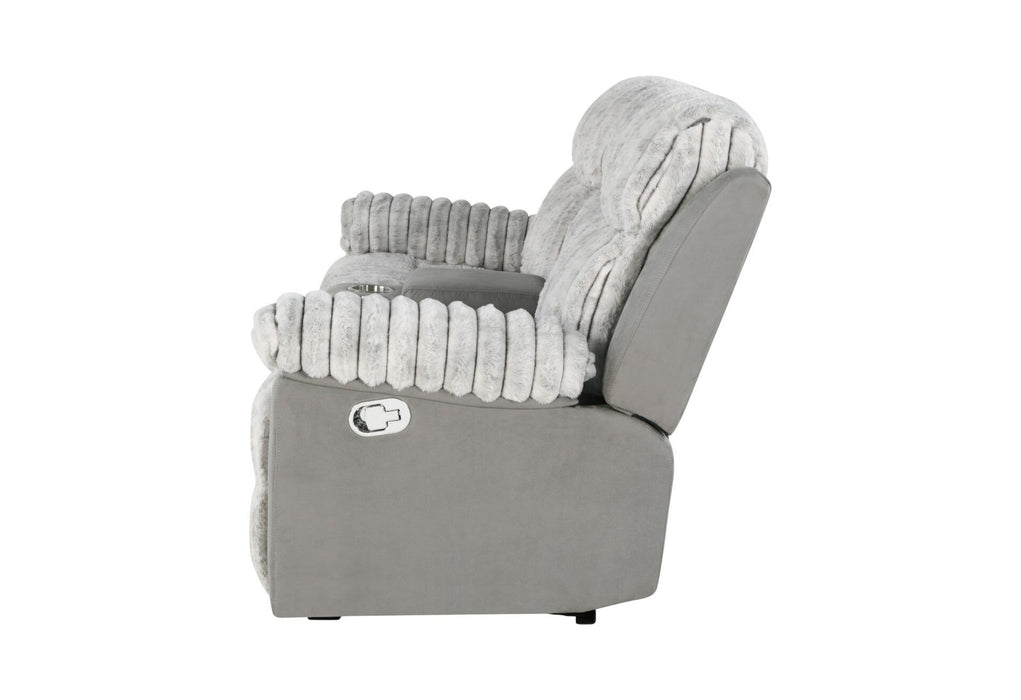 U6028 - Reclining Sofa - Gray - alternate view 4