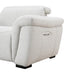 U15 - 6 Piece Beige Power Reclining Sectional With Power Headrest - White - alternate view 4