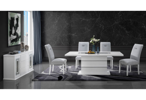 Monaco - Bar Stool New - Light Gray / White - alternate view 2