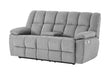 U6000 - Console Reclining Loveseat - Smoke - alternate view 4