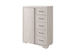 Clara - Sliding Door Chest - Beige - alternate view 4