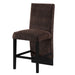 D12BT - 7 Piece Dining Room Set (Bar Table And 6 Bar Stools) - Black / Brown / White - alternate view 4