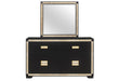 Blake - Dresser - Black / Gold - alternate view 4