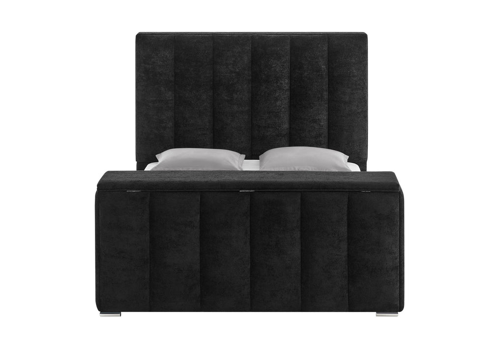 Serenity - 5 Piece King Bedroom Set - Black / Dark Gray - alternate view 4