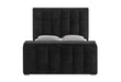 Serenity - 5 Piece King Bedroom Set - Black / Dark Gray - alternate view 4