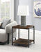 T174 - Coffee Table & 2 End Tables - Warm Brown / Gray - alternate view 4