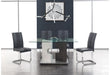 D219 - 9 Piece Dining Room Set (Dining Table And 8 Dinning Chairs) - Gray