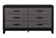 Lisbon - Dresser - Gray / Black