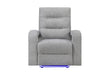 U6611 - 15 Power Reclining Sofa / Power Console Reclining Loveseat - Dark Gray - alternate view 3