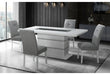 Monaco - 9 Piece Dining Room Set (Square Bar Table And 8 Bar Stools) - White - alternate view 4