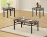 T759 - 3 Piece Table Set - Brown