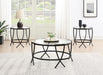 T275 - Coffee Table & 2 End Table - Pepper