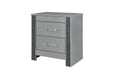 Logan - Nightstand - Silver - alternate view 4