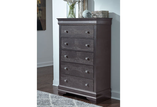 Pompei - Chest - Metallic Gray - alternate view 2