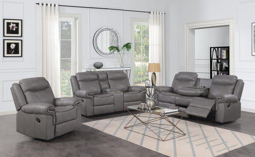 U106 - Motion Loveseat - Gray - alternate view 2