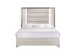 Zambrano - Queen Bed With LED - White - alternate view 4