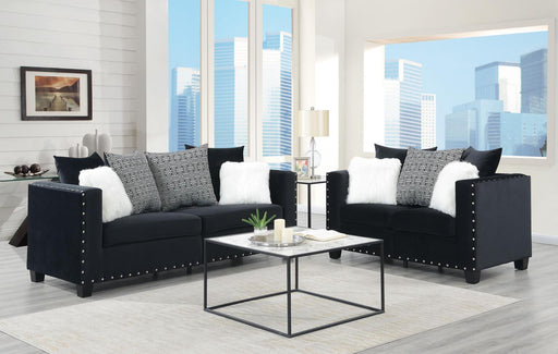 U516 - Loveseat - Black