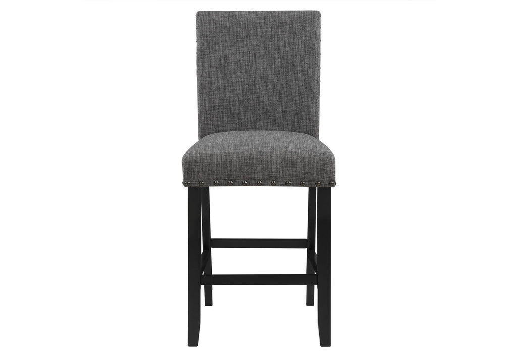 D40011 - 5 Piece Dining Room Set (D40011 Bar Table And D1622 Four Bar Stools) - Dark Gray - alternate view 4
