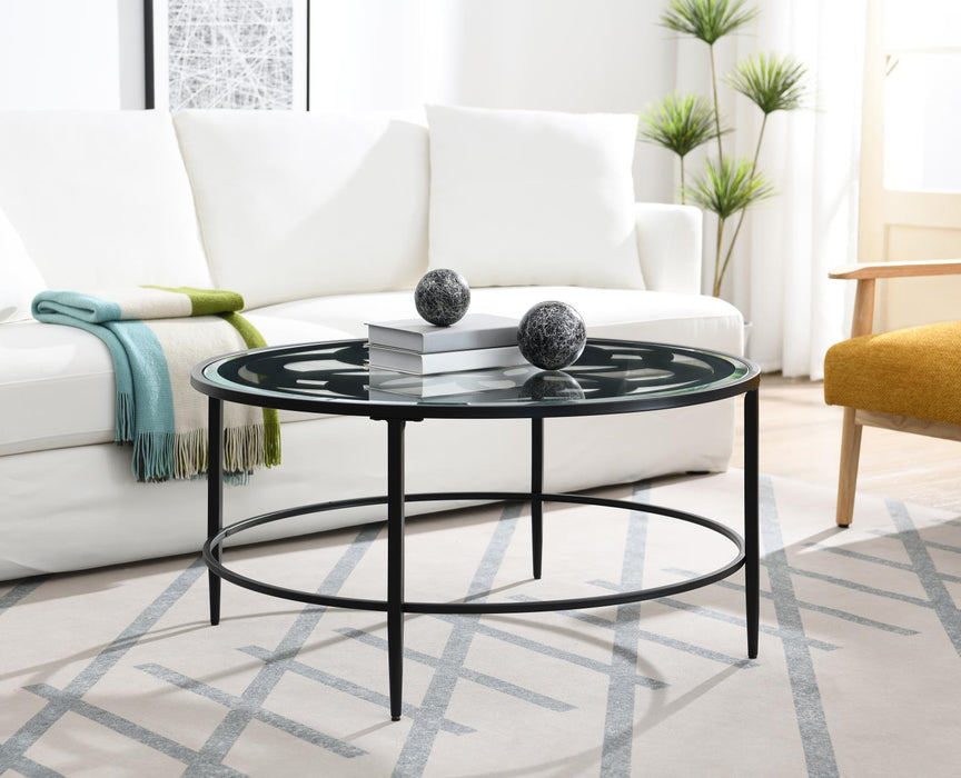 T273 - Coffee Table & 2 End Table - Black - alternate view 3