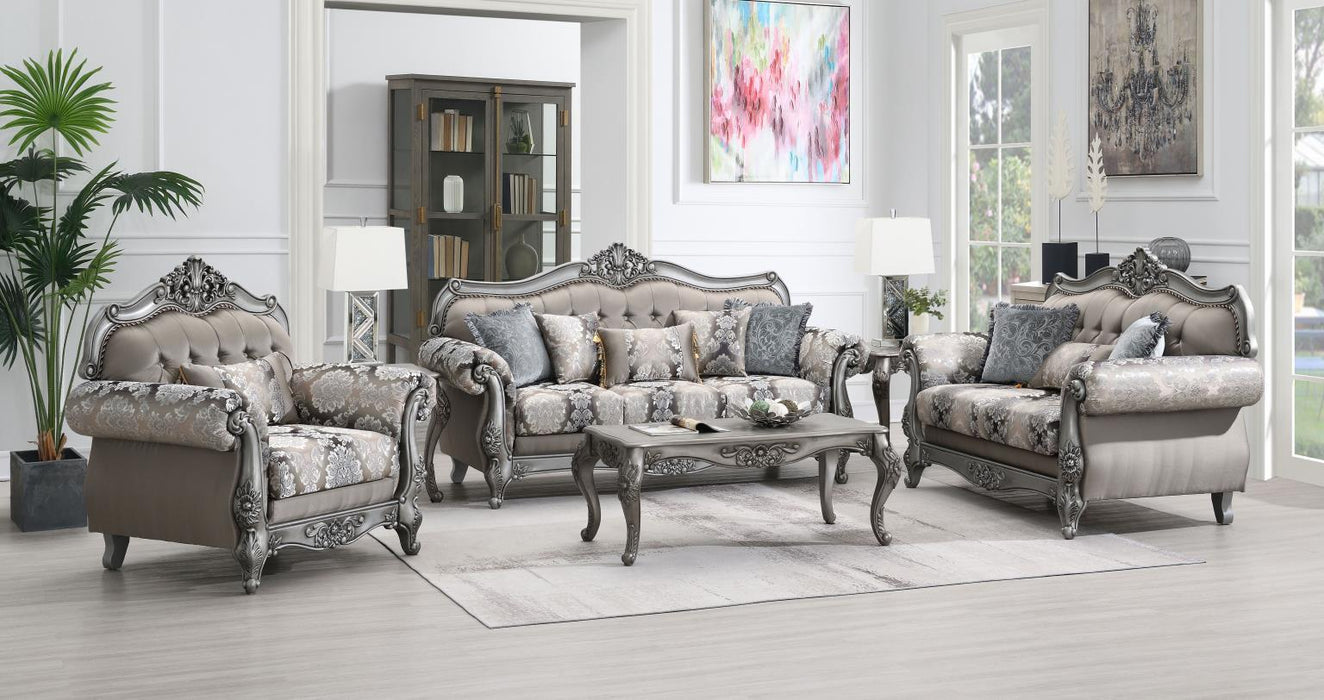U203 - Traditional Chair - Gray - alternate view 4