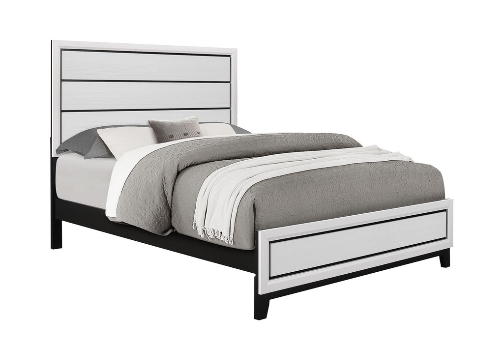 Kate - 5 Piece Queen Bedroom Set - White - alternate view 4