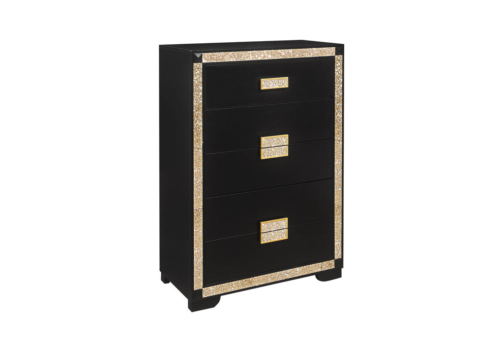 Blake - Chest - Black / Gold - alternate view 4