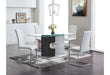 D219 - 5 Piece Dining Room Set (D219 Dining Table And 4 D915 Dining Chairs) - White