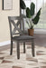 D161 - 7 Piece Dining Room Set (Dining Table, 6 Side Chairs) - Gray - alternate view 3