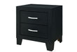 Reid - 5 Piece Full Bedroom Set With LED - Black - alternate view 4