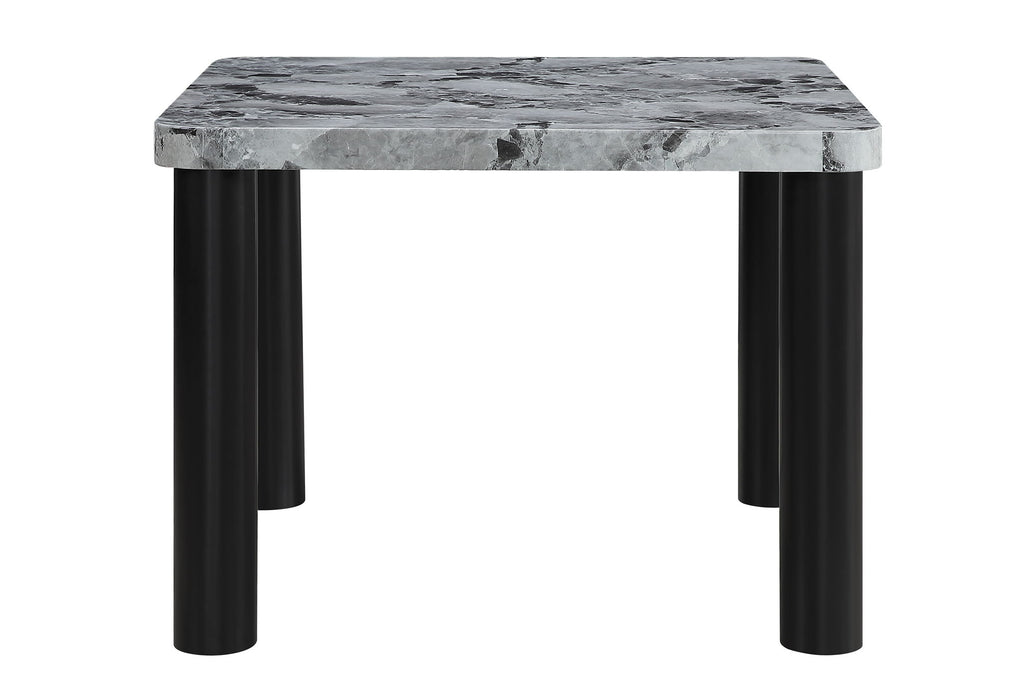 D5473 - 5 Piece Dining Room Set (Bar Table And 4 Bar Stools) - Black / Gray - alternate view 3