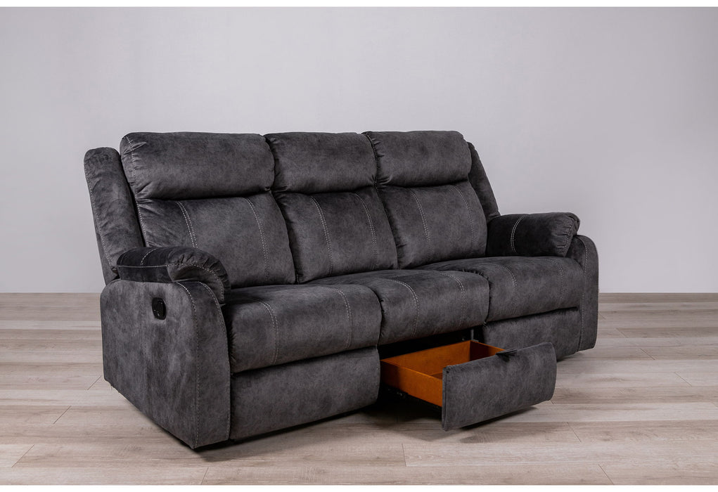 U7303 - Recliner Sofa - Domino Granite - alternate view 4