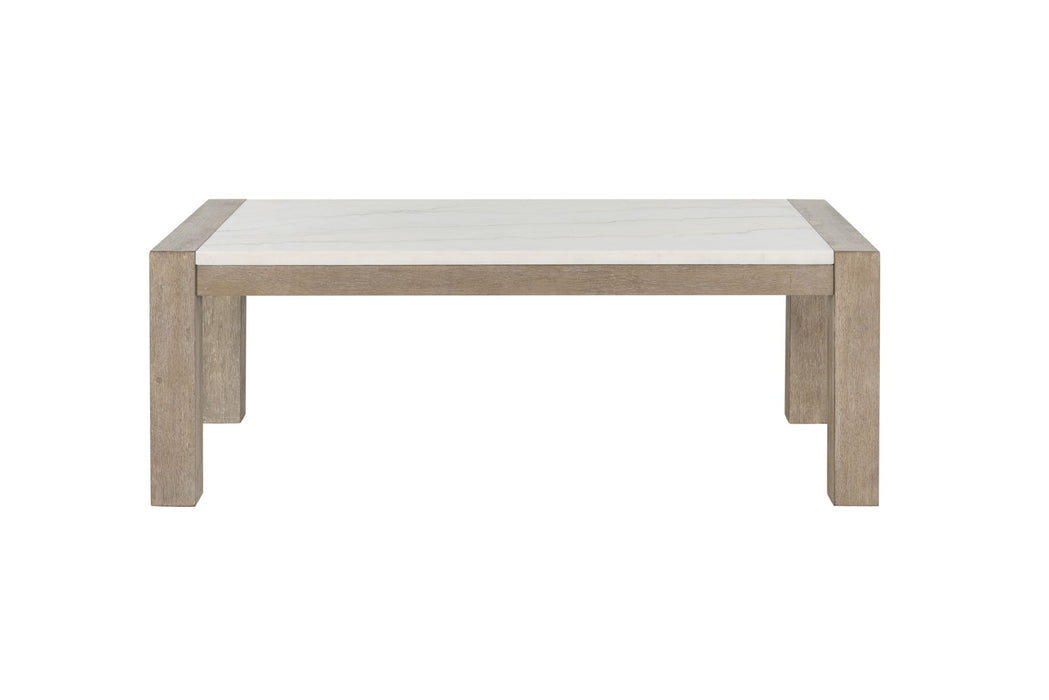 T1321 - Coffee Table - Natural / White