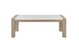 T1321 - Coffee Table - Natural / White