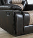 U141 - Motion Sofa With Drop Down, And Two Wireless Chargers - Brown - alternate view 4