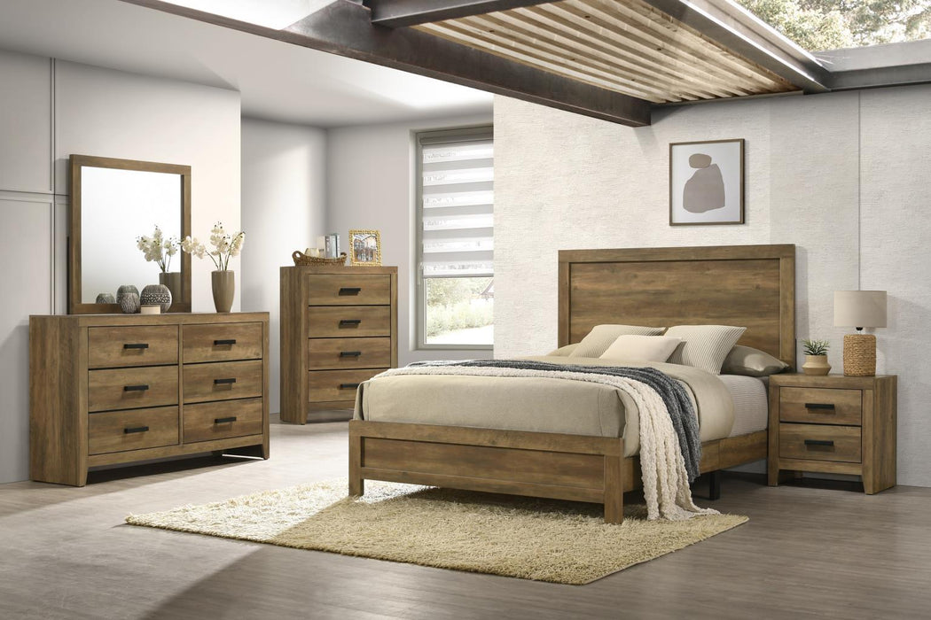 B526 - Nightstand - Knotty Oak - alternate view 4
