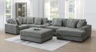U243 - Ottoman - Gray - alternate view 3
