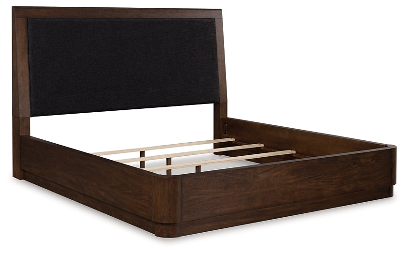 Dilenno King Upholstered Panel Bed